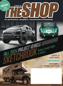 the shop project vehicle showcase special section Nov 24 cover